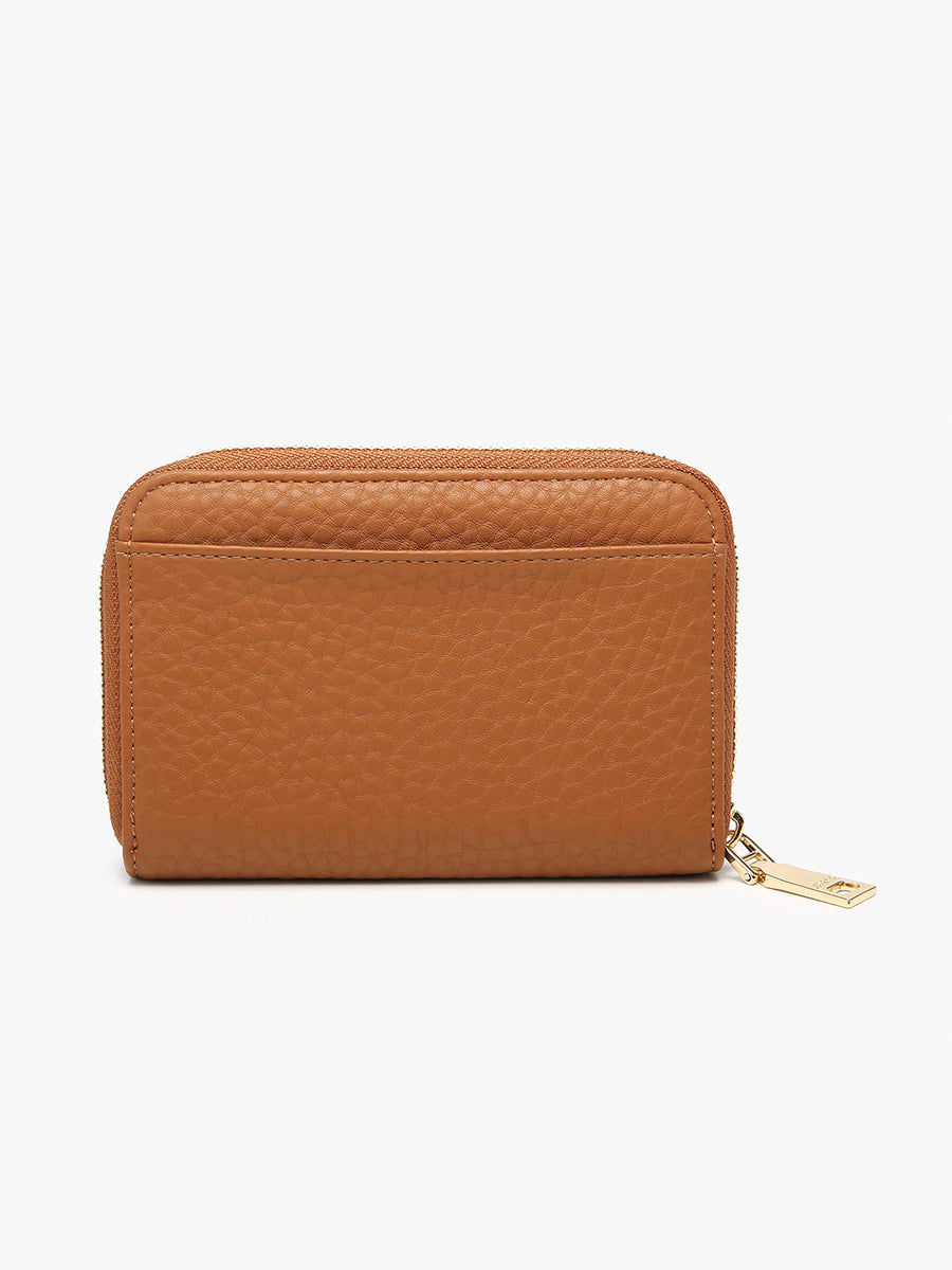 Alessia Vegan Zip-Around Wallet - Jen & Co. vegan handbag