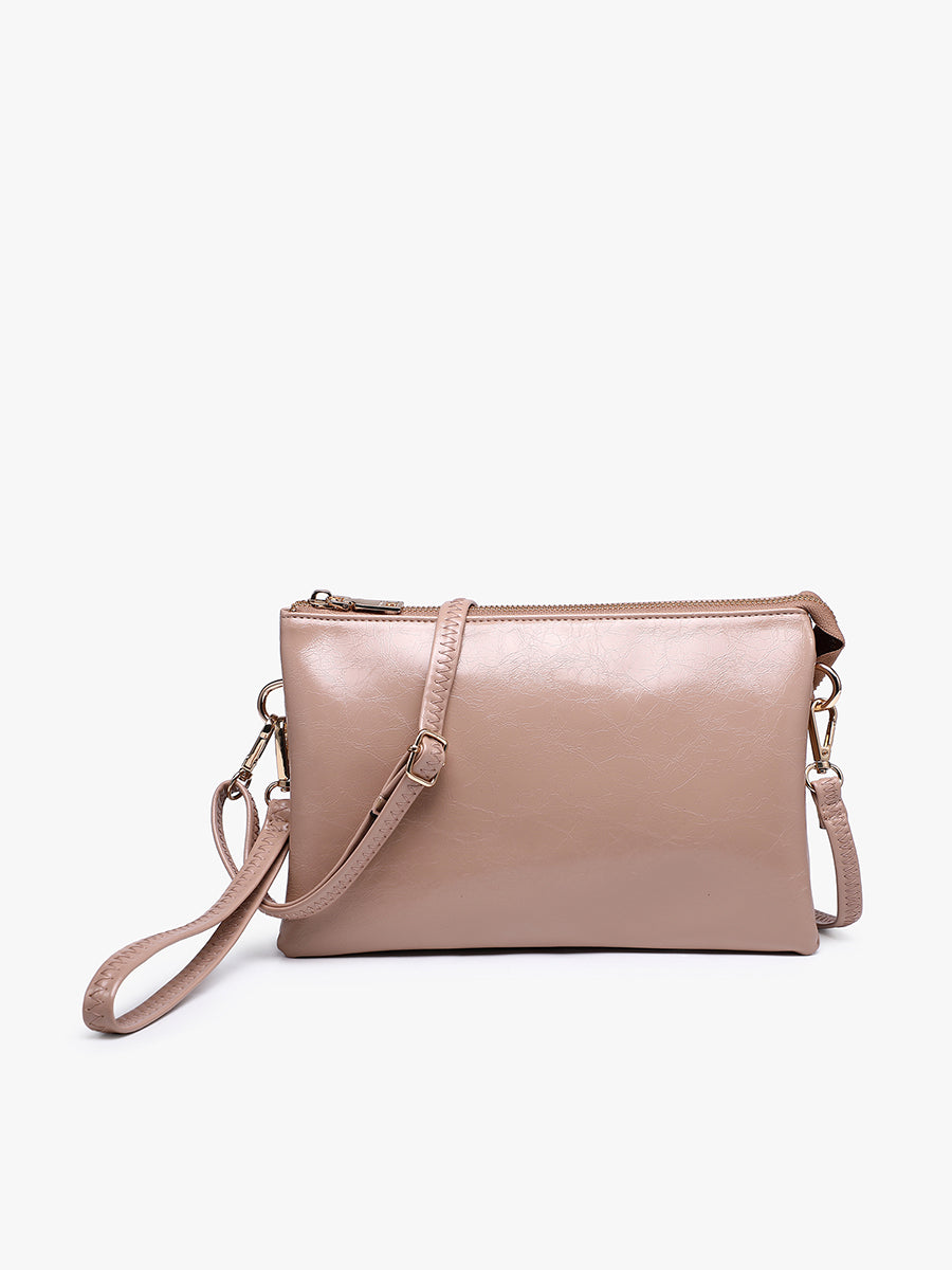 Izzy Vegan Crinkle Gloss Crossbody – Jen & Co.