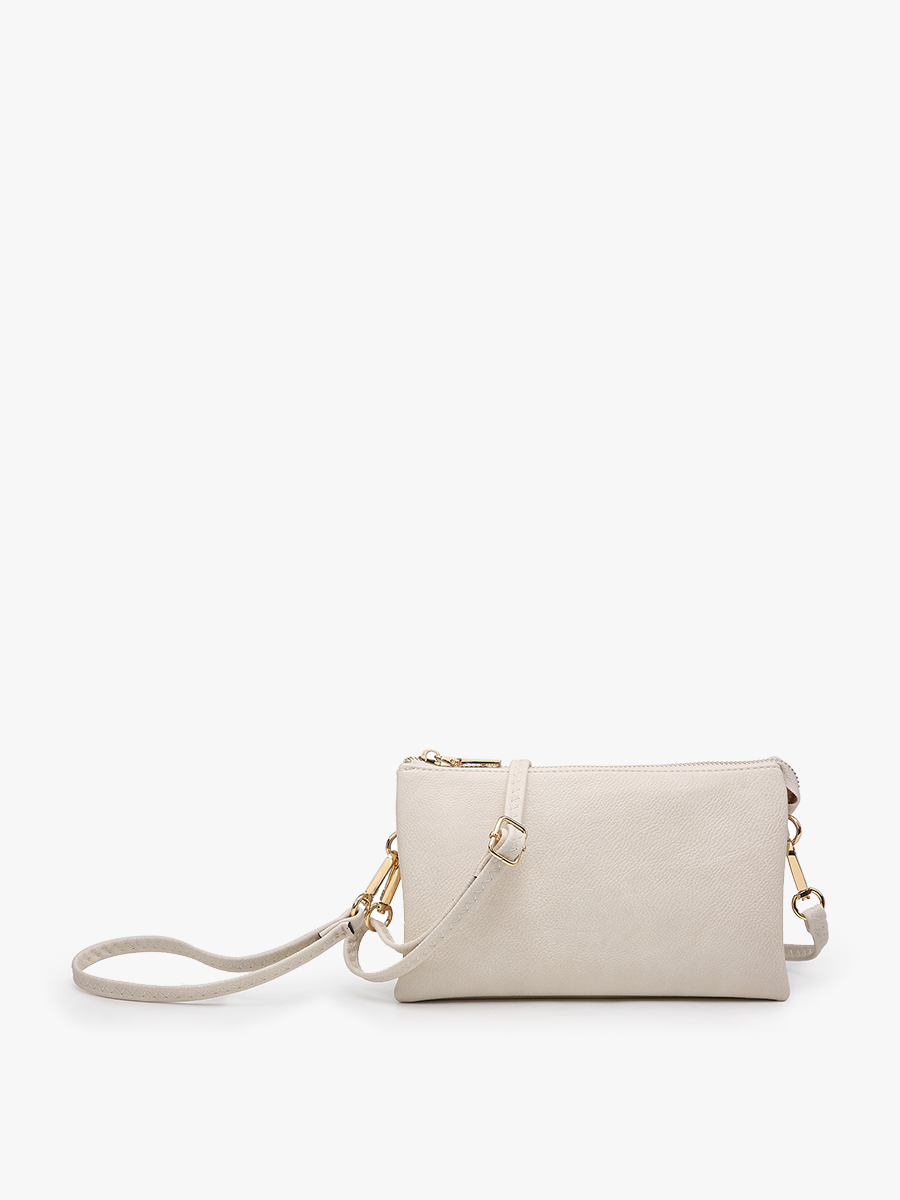 Riley Vegan Crossbody in Cotton - Jen & Co. vegan handbag