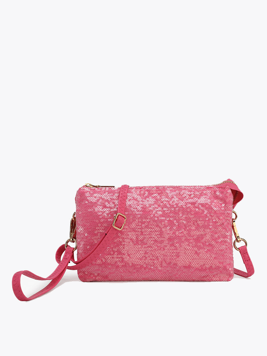 Riley Sequin Crossbody