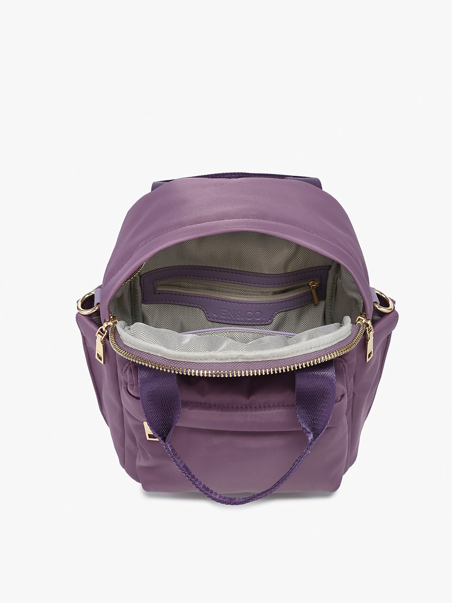 Rita Nylon Mini Backpack - Jen & Co. vegan handbag