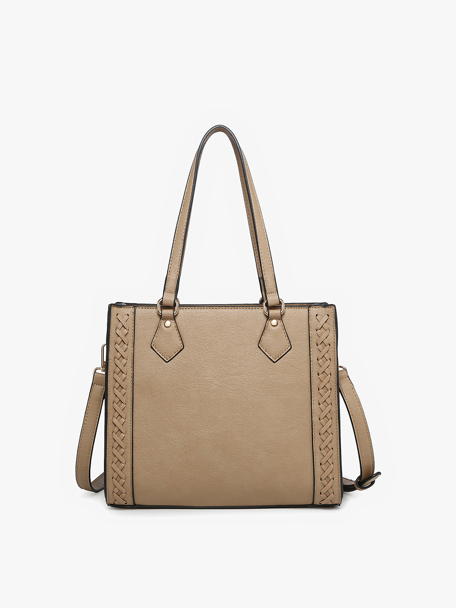 Betsy Vegan Structured Crossbody - Jen & Co. vegan handbag