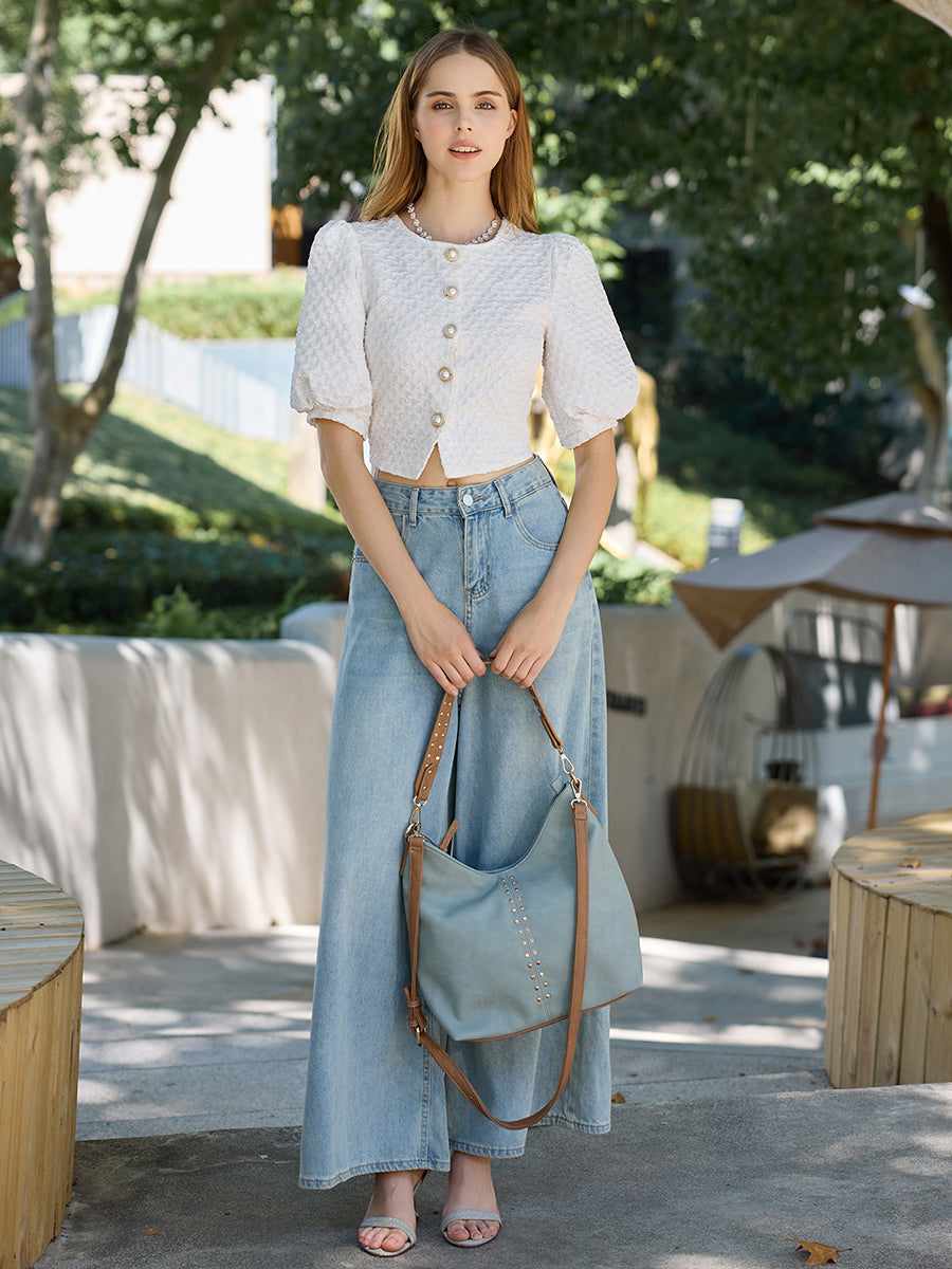 Emery Vegan Slouchy Hobo