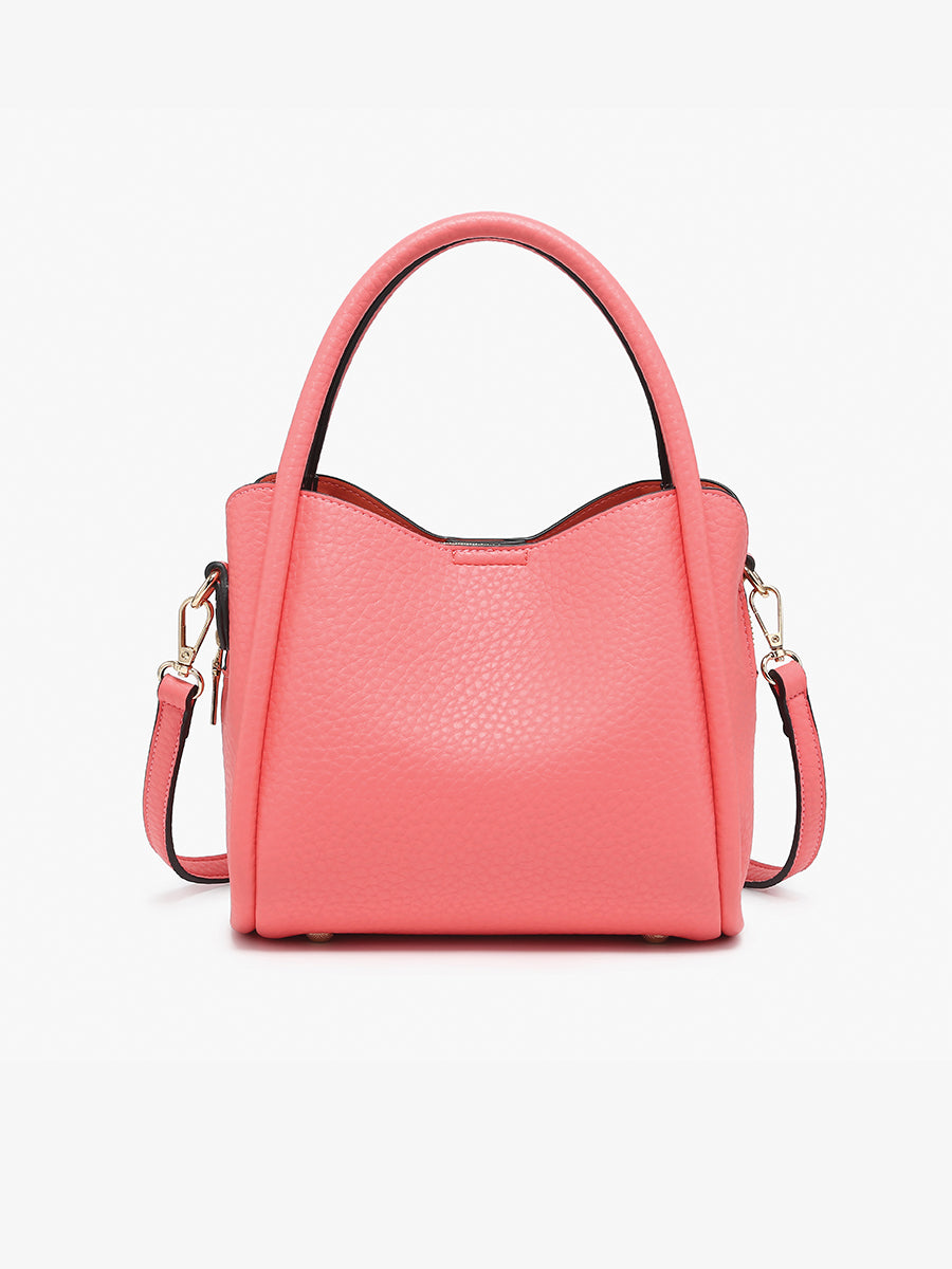 Ruby Vegan Shaped Satchel