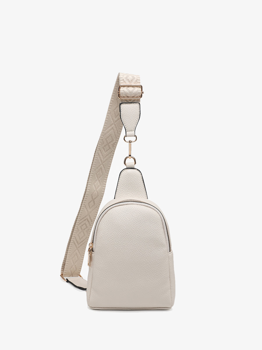 Ellen Vegan Guitar Strap Sling Bag – Jen & Co. Ellen Vegan Guitar Strap Sling Bag – Jen & Co.