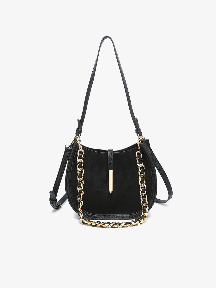 Luca Vegan Suede Crossbody