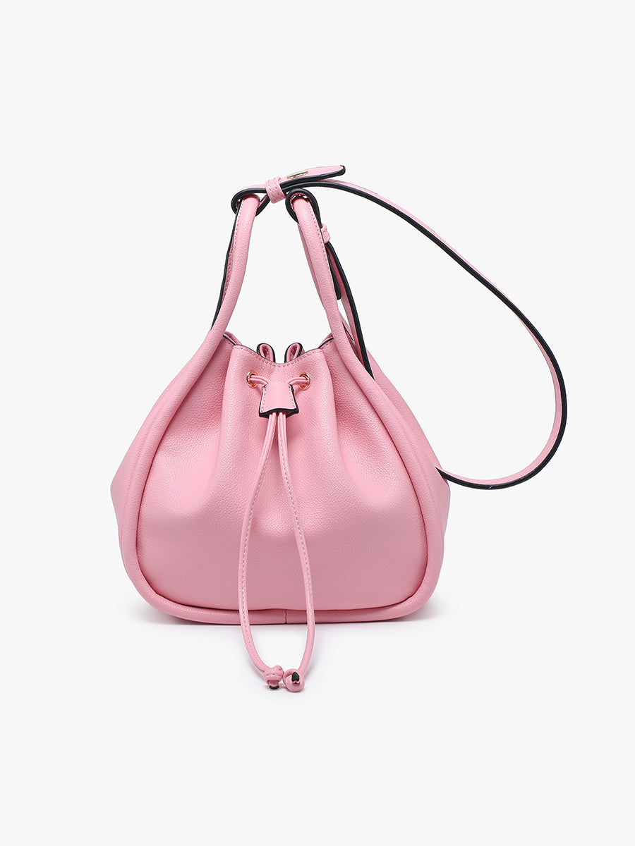 Sophie Vegan Drawstring Bucket Bag