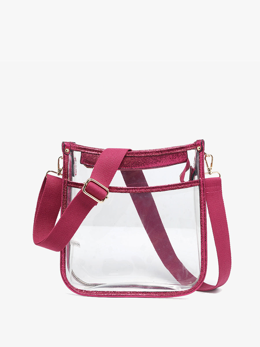 Posie Vegan Clear Crossbody