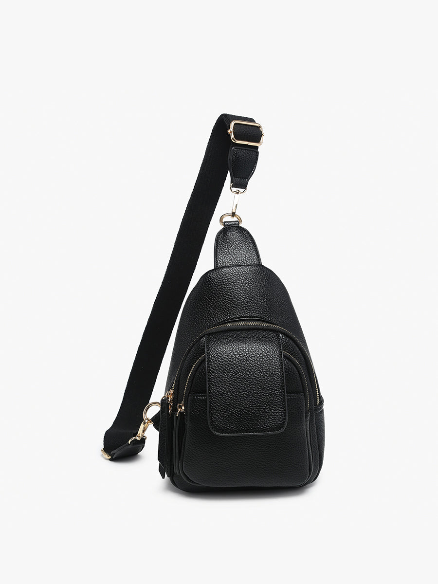 Sophia Vegan Sling Bag – Jen & Co.