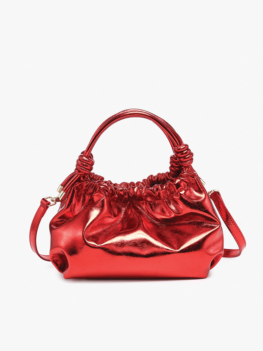 Lennox Vegan Glitter Clutch - Jen & Co. vegan handbag
