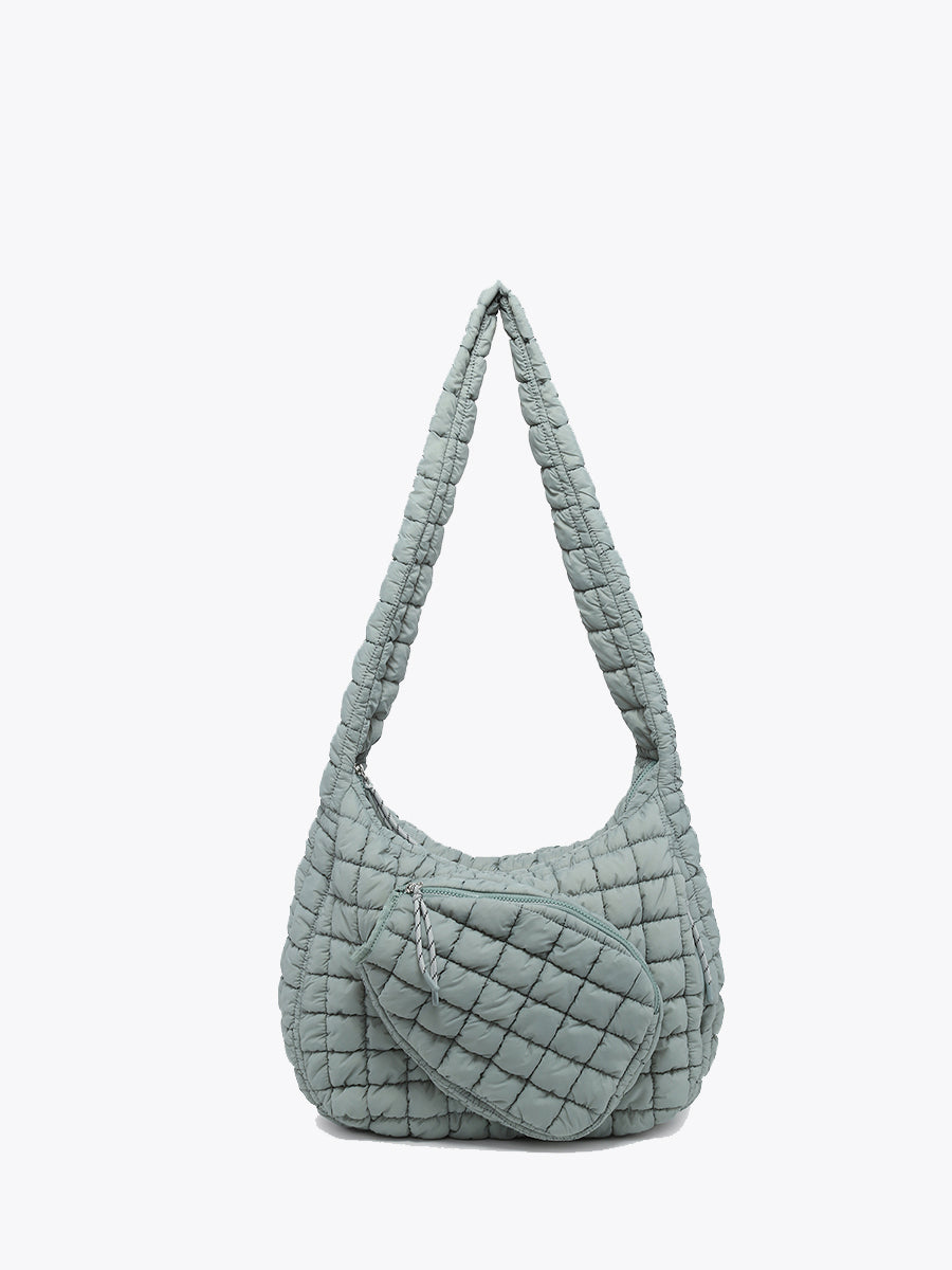 Haisley Pickleball Bag Teal - Jen & Co. vegan handbag