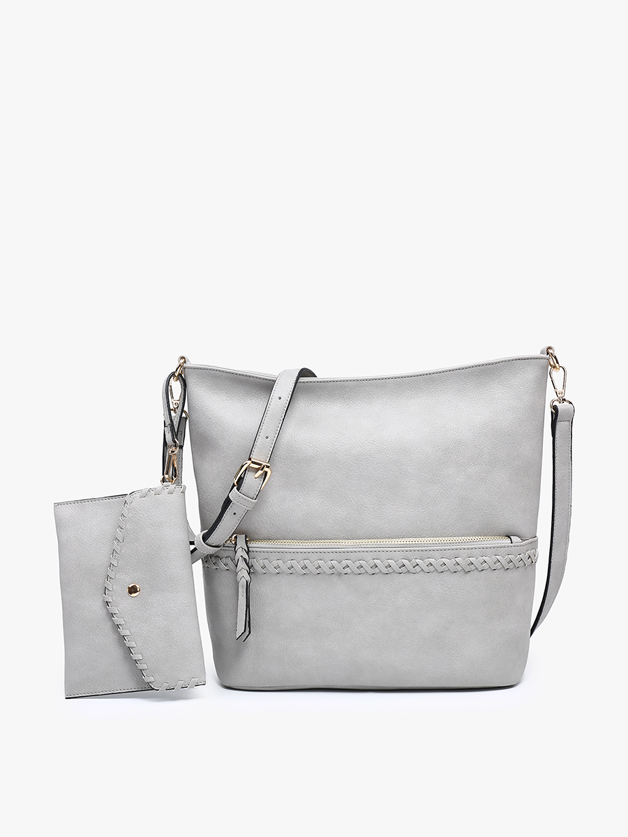 Cynthia Vegan Dist. Whipstitch Hobo