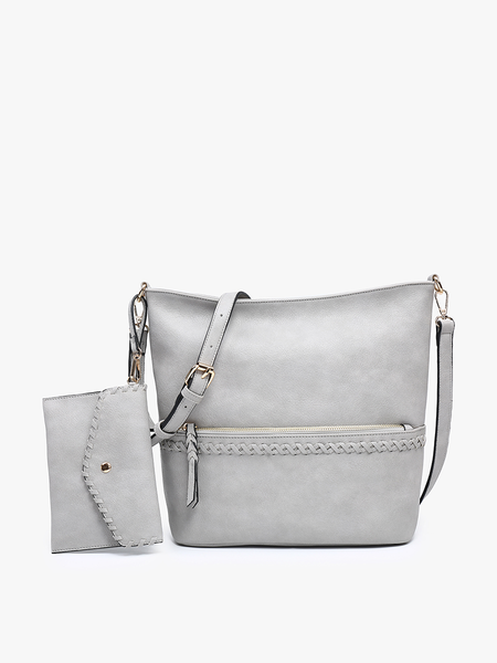 Cynthia Distressed Whipstitch Hobo | Jen & Co. – Jen & Co.