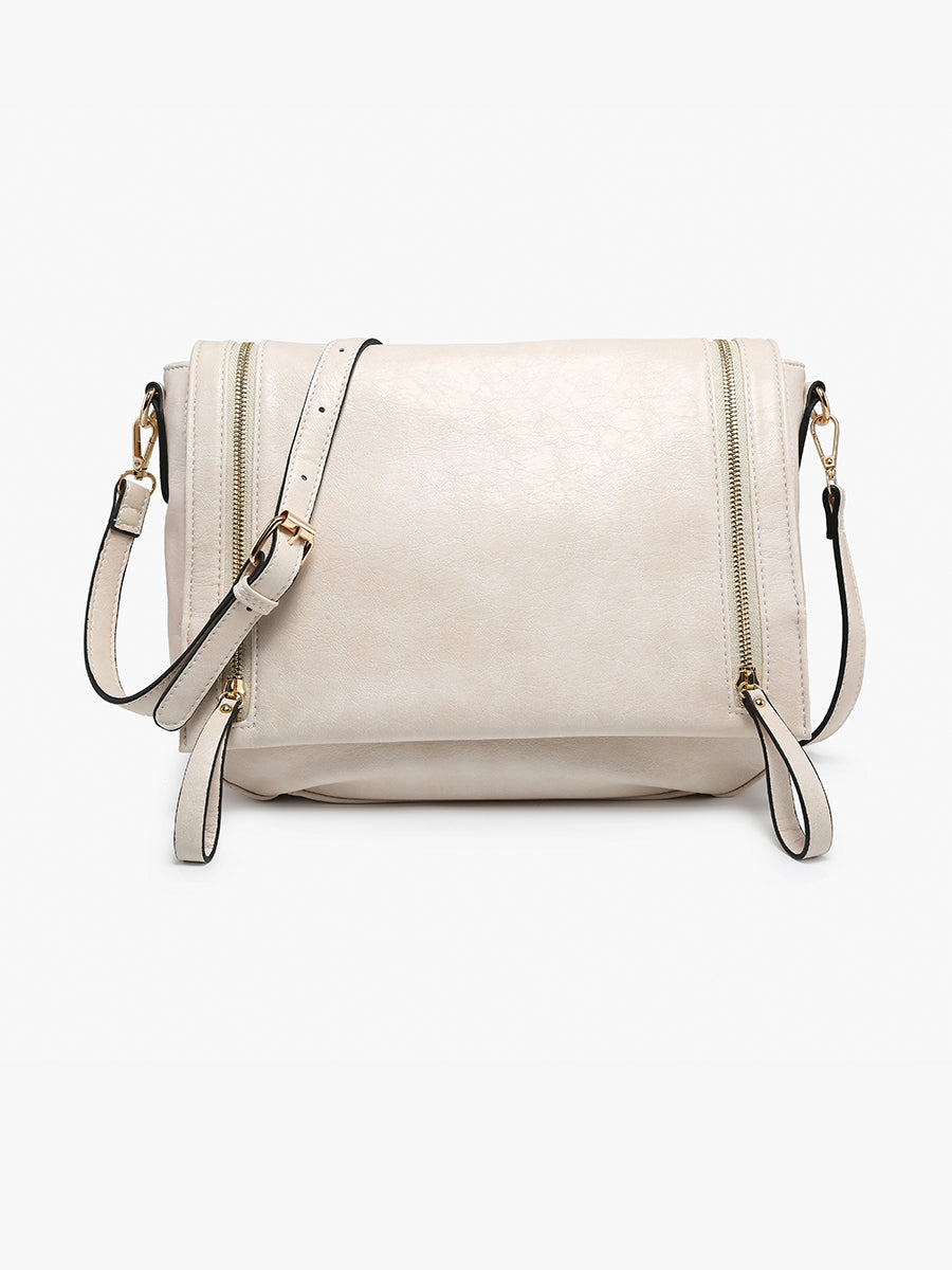 Foster Vegan Distressed Crossbody – Jen & Co.