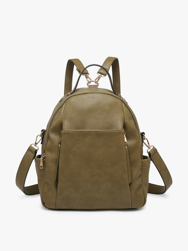 Lilya logo convertible mini backpack sales