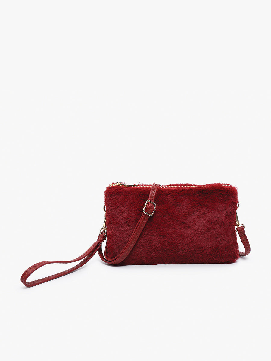Riley Faux Fur Crossbody – Jen & Co.