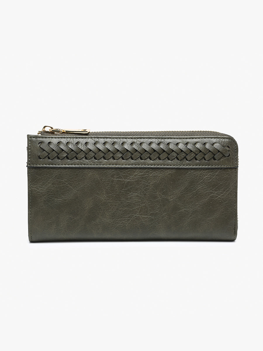 Gia Vegan Whipstitch Wallet