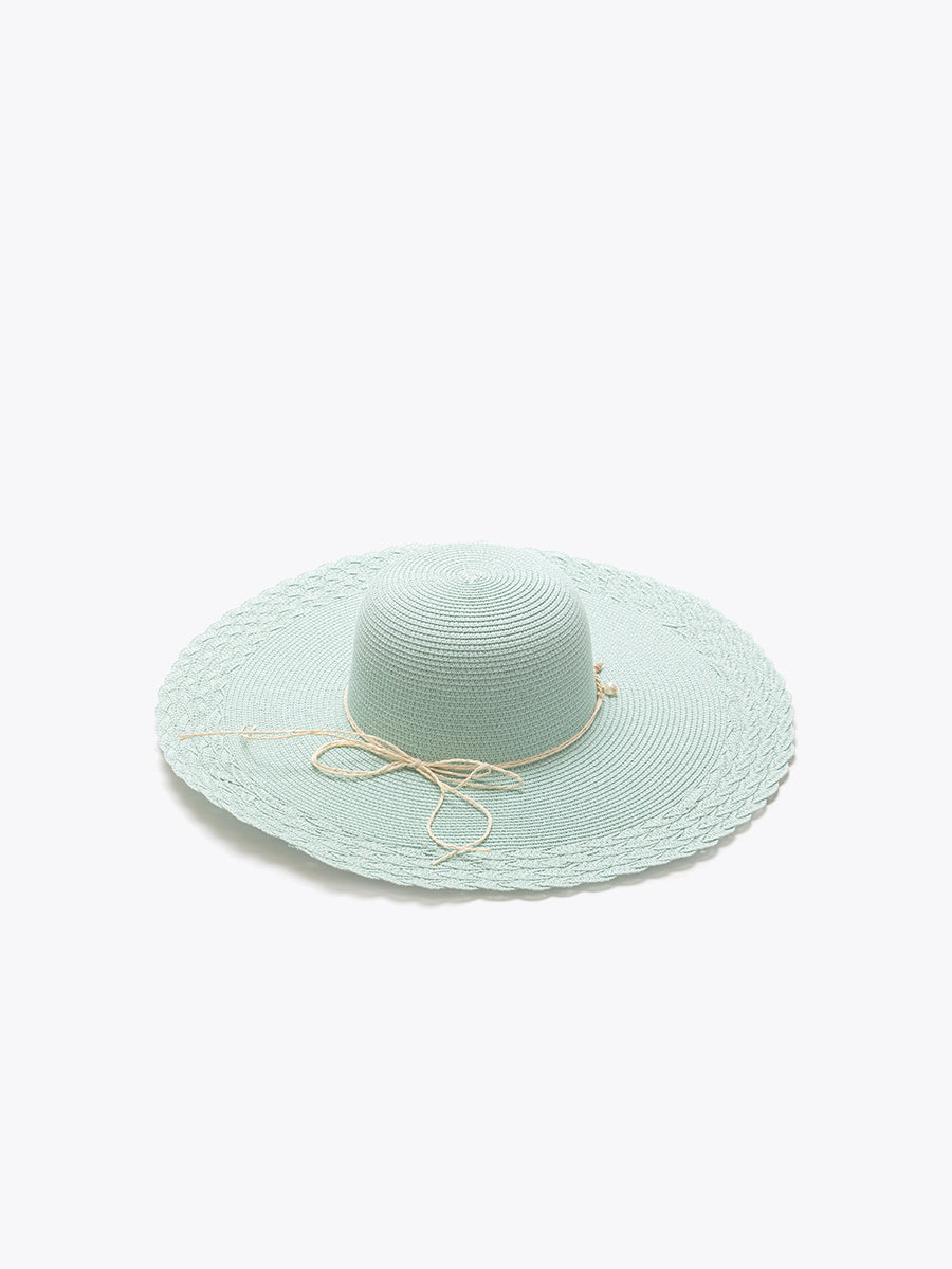 Nila Charm Trim Straw Hat