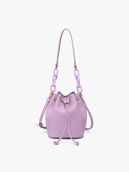 ショルダーバッグ randeboo petit bucket bag (lavender) RANDEBOO（ランデブー）の「Petit bucket bag（ショルダーバッグ