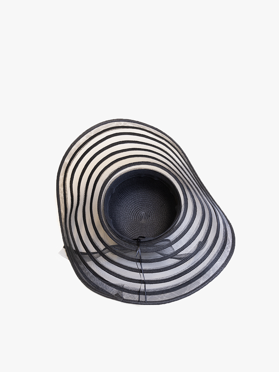 Margaret Two-Toned Hat - Jen & Co. vegan handbag