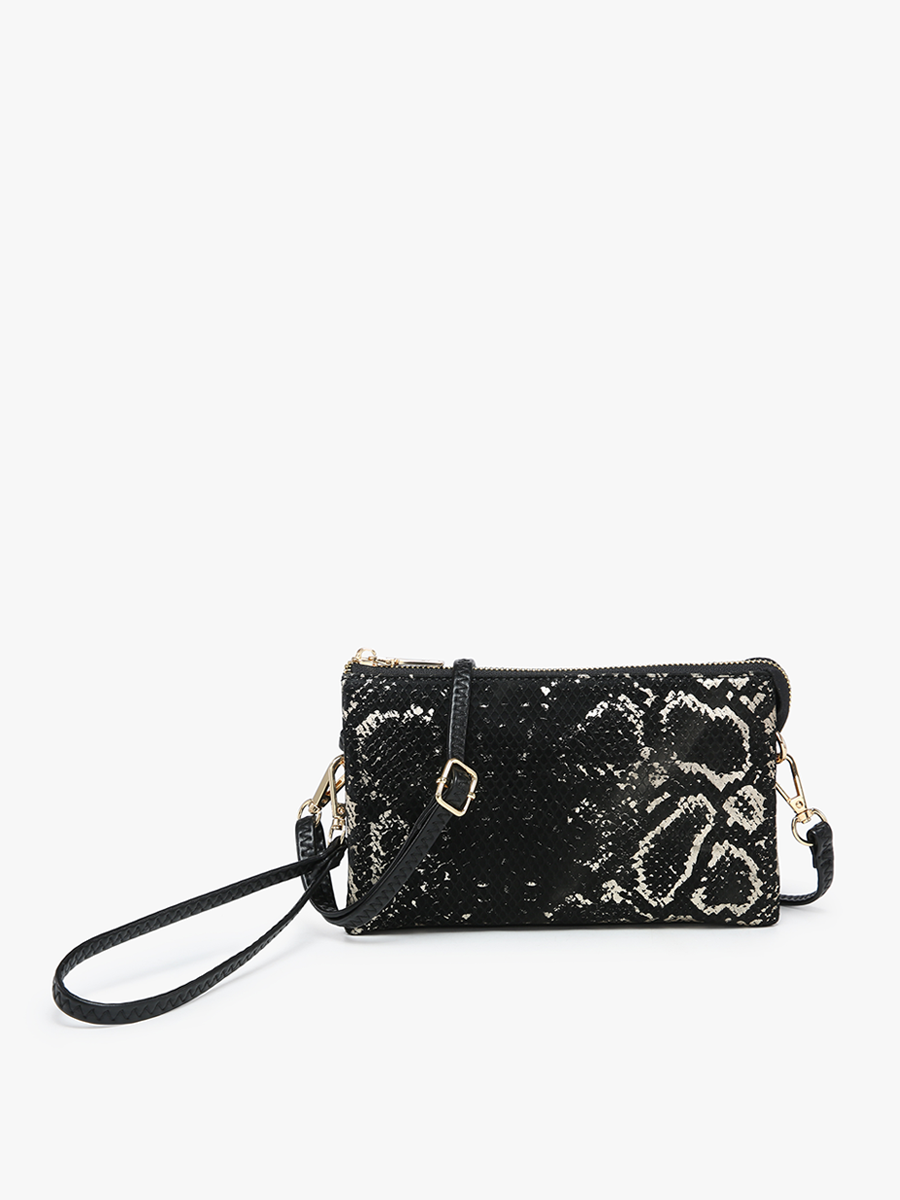 ショルダーバッグ CONNECTION PURSE BAG Riley Snake Crossbody | Jen & Co. – Jen & Co.