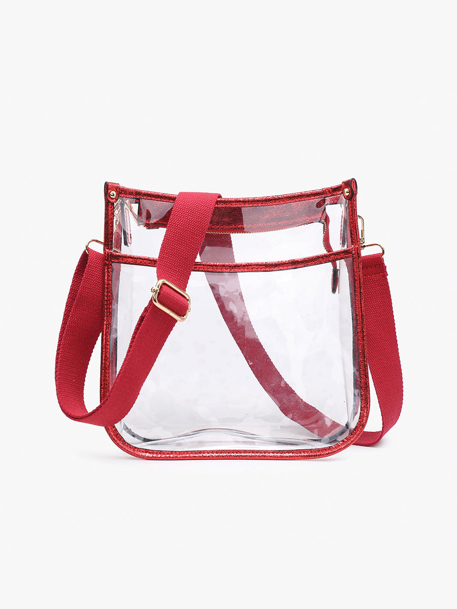 Posie Vegan Clear Crossbody