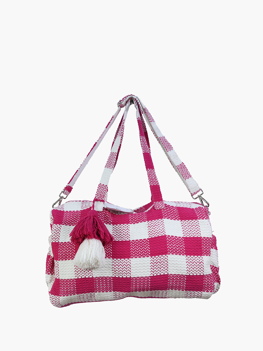 Flossie Plaid Weekender