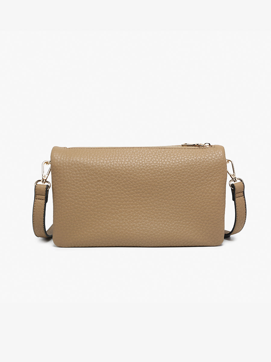 Phiona Vegan Stud Crossbody - Jen & Co. vegan handbag