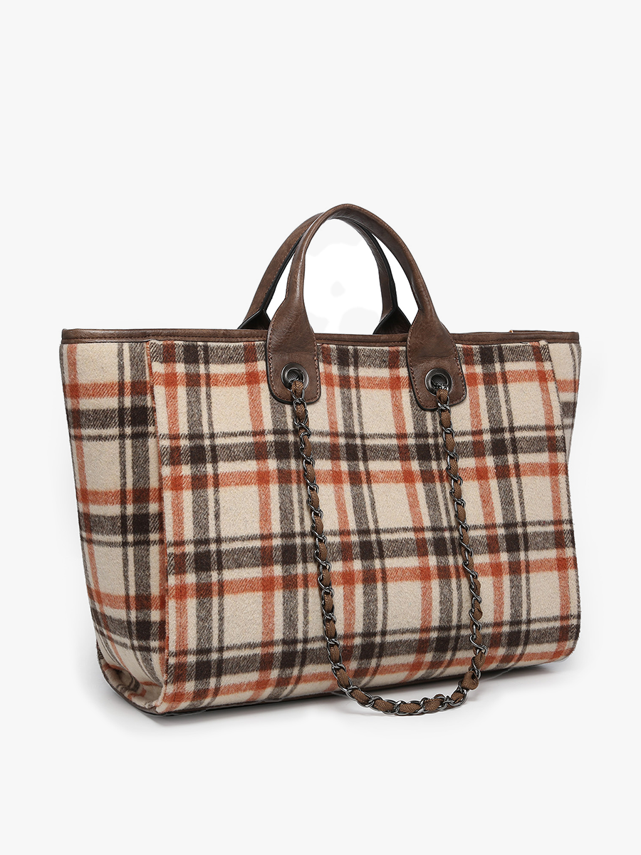 Kristina Vegan Satchel in - Jen & Co. vegan handbag