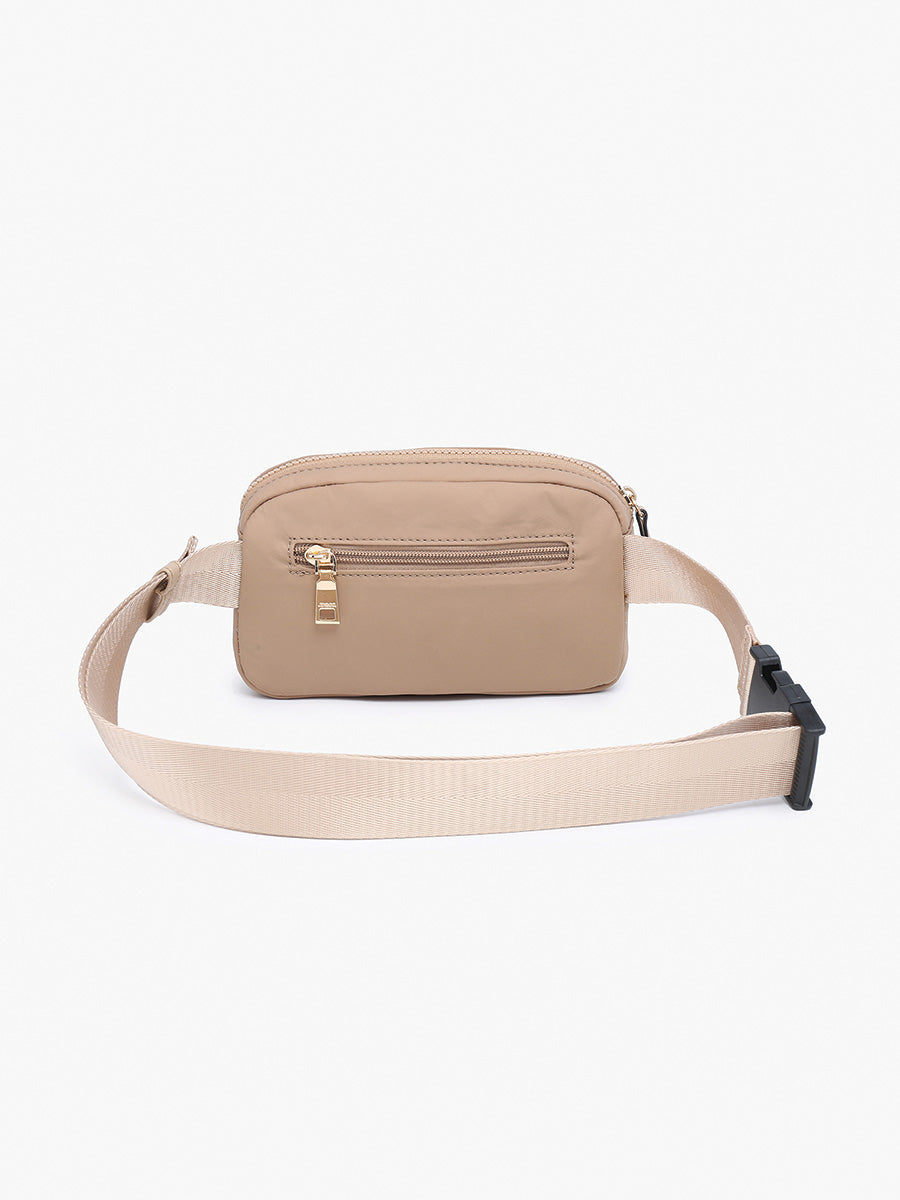 Cora Nylon Belt Bag - Jen & Co. vegan handbag