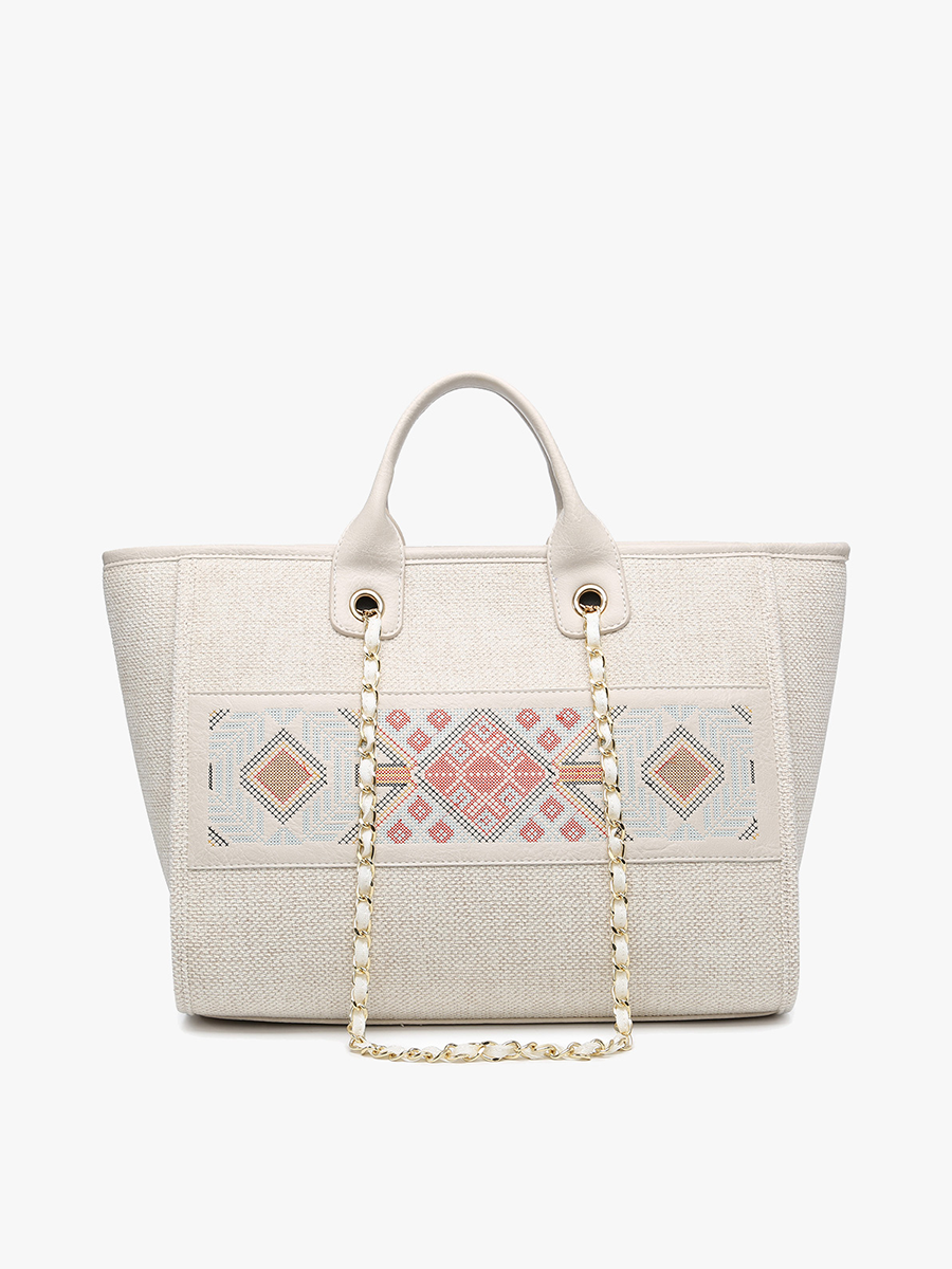 Kristina Vegan Tribal Satchel