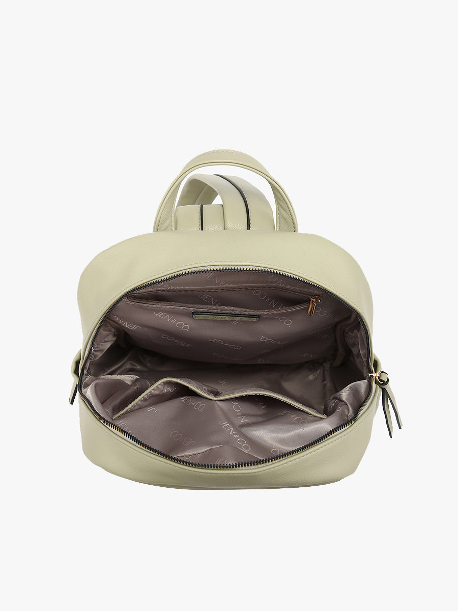 Alice Vegan Pocket Backpack - Jen & Co. vegan handbag