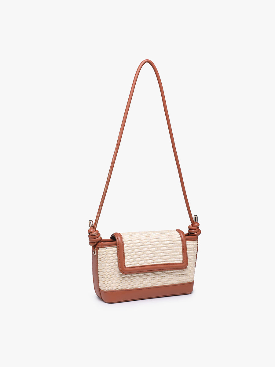 Oaklynn Vegan Straw Crossbody