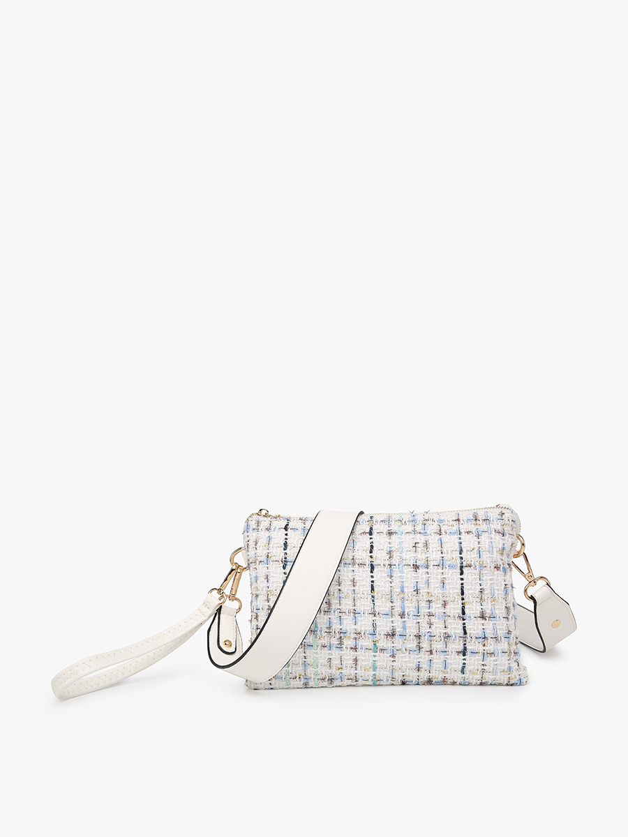 Izzy Vegan Tweed Crossbody
