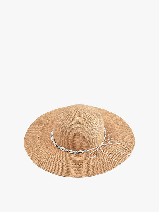 Agatha Cutout Wide Brim Hat
