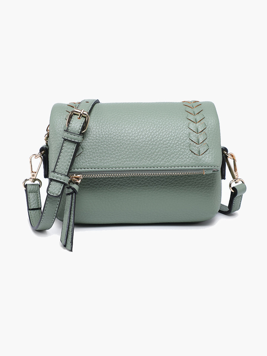Scout Vegan Whipstitch Crossbody – Jen & Co.