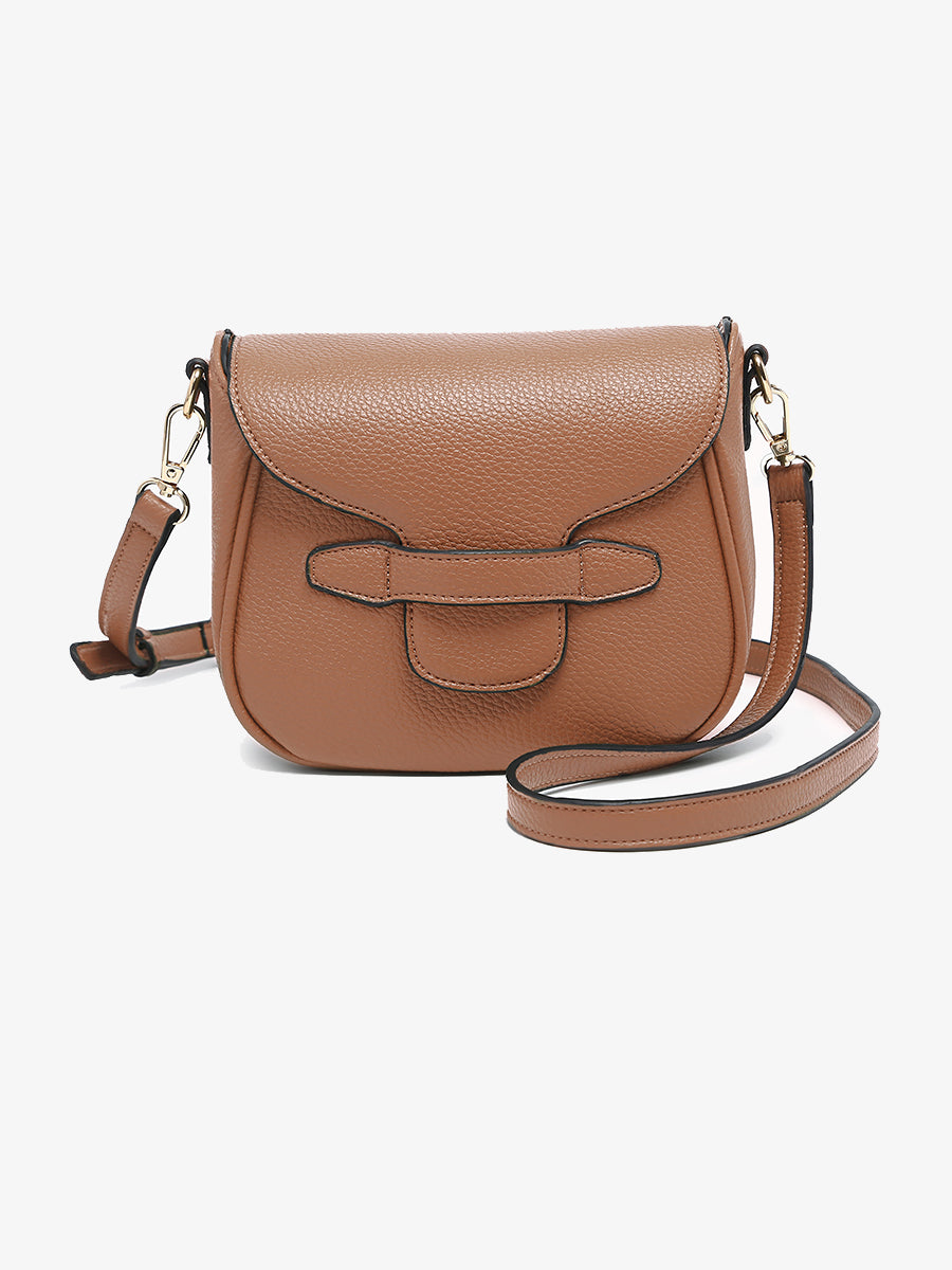 Mable Vegan Crossbody Mocha - Jen & Co. vegan handbag