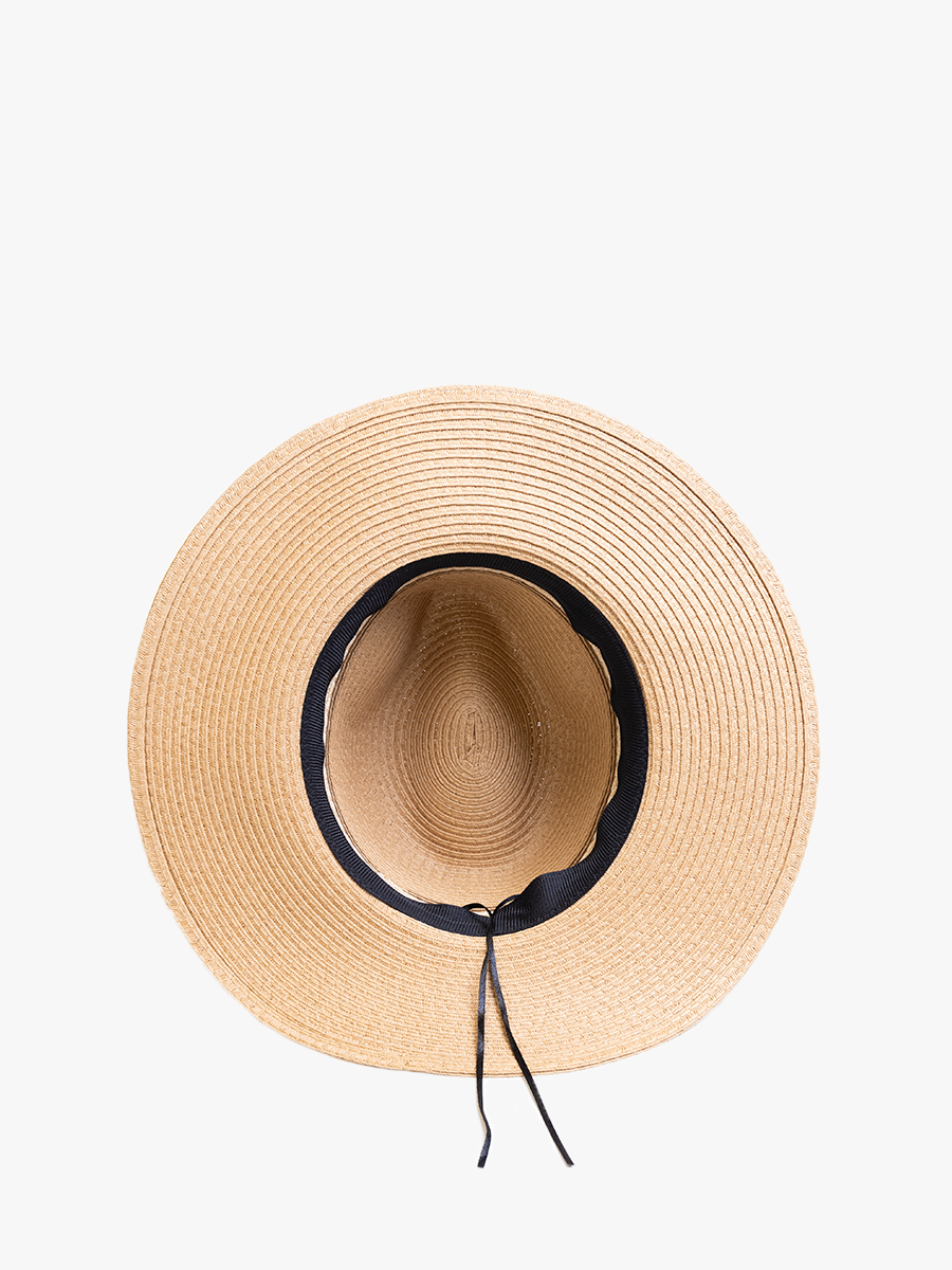 Holloway Two-Toned Fedora - Jen & Co. vegan handbag
