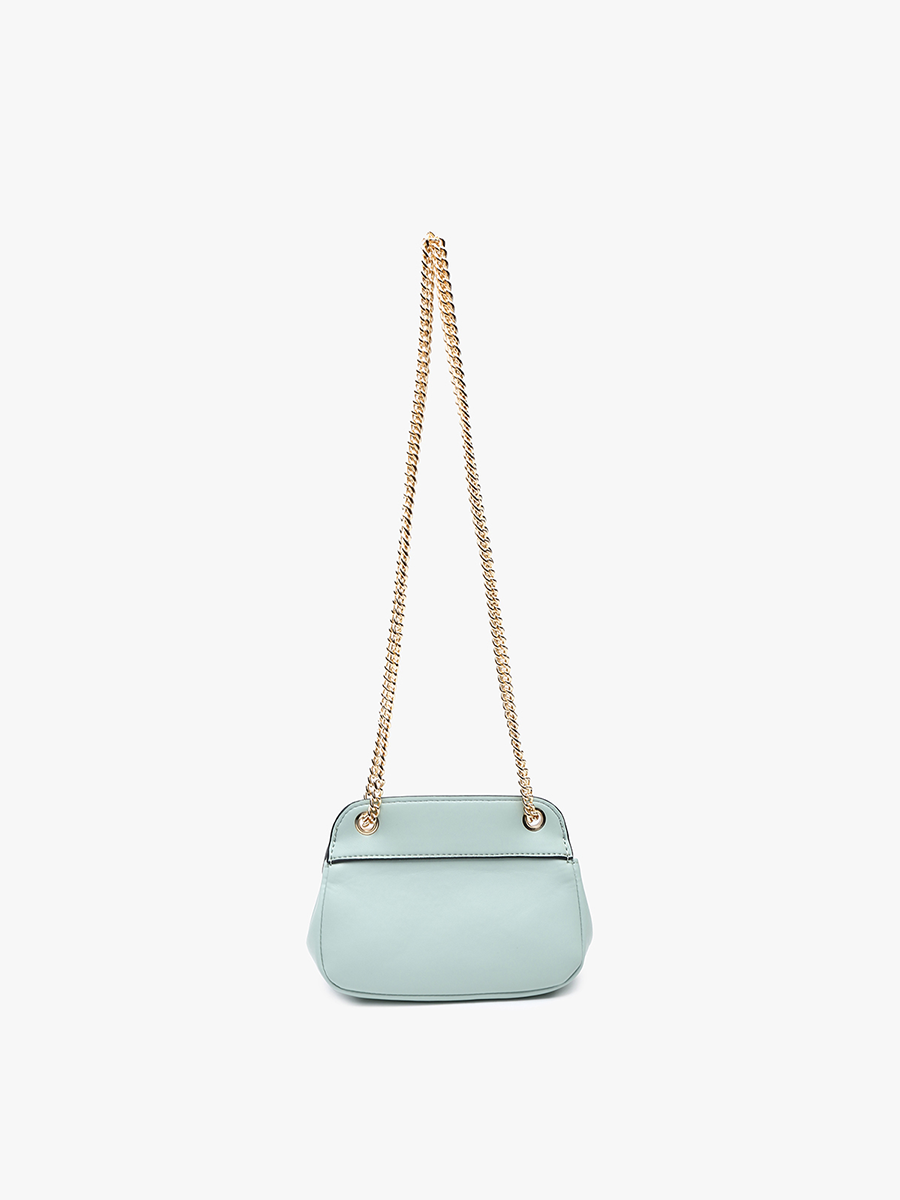 Arabella Vegan Cinched Satchel in - Jen & Co. vegan handbag