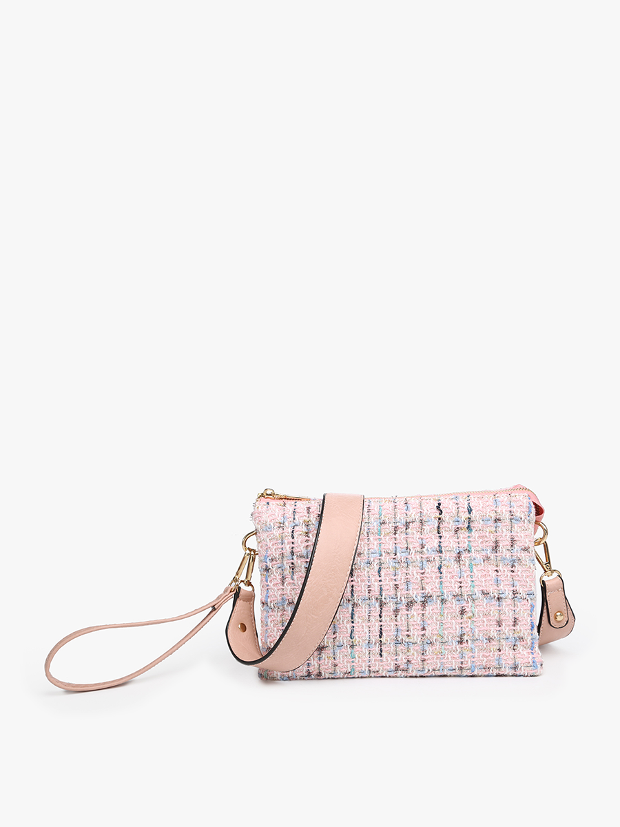 Izzy Vegan Tweed Crossbody