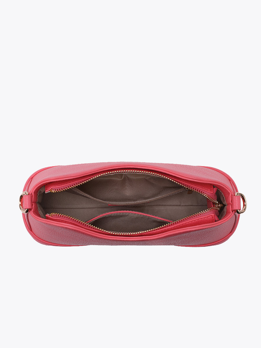 Griselda Vegan Curvy Crossbody - Jen & Co. vegan handbag