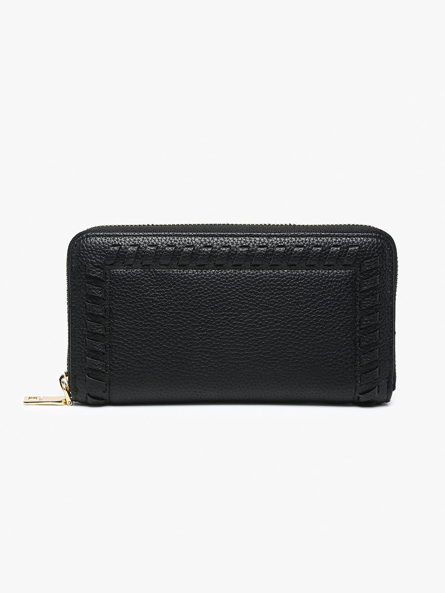 Nora Vegan Whipstitch Wallet – Jen & Co.