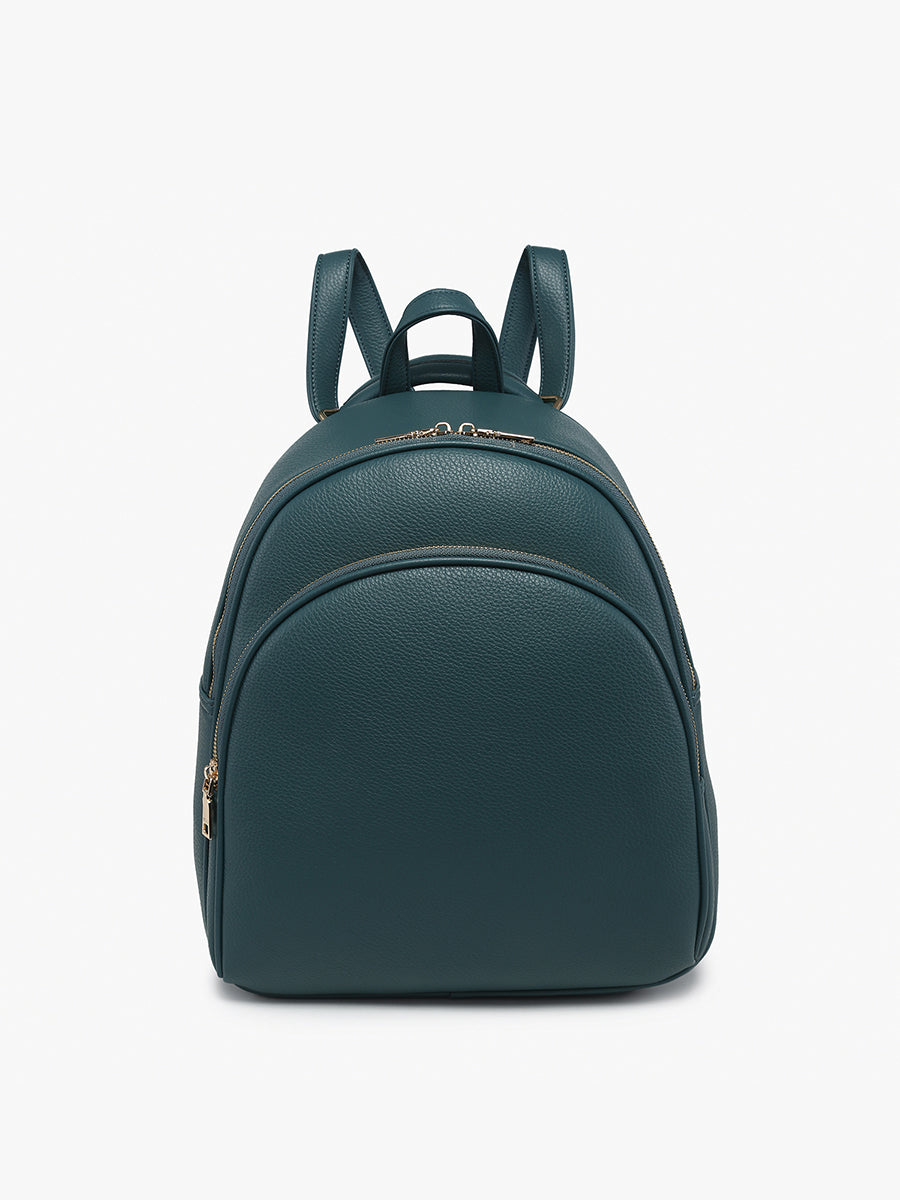 Simone Vegan Convertible Backpack Dark Teal