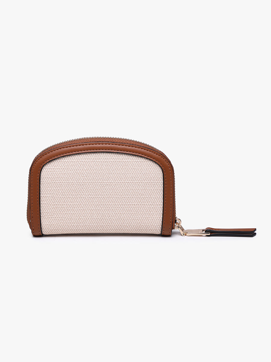 Melanie Faux Suede Wallet - Jen & Co. vegan handbag