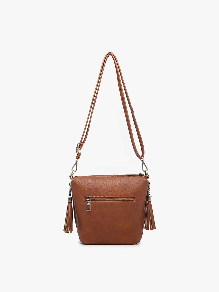 Dylan Vegan Crossbody in - Jen & Co. vegan handbag