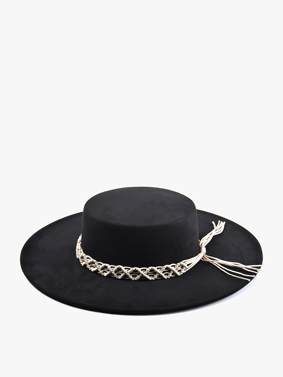 Jazzlyn Macrame Band Hat – Jen & Co.