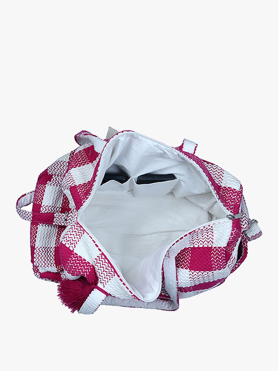 Flossie Plaid Weekender