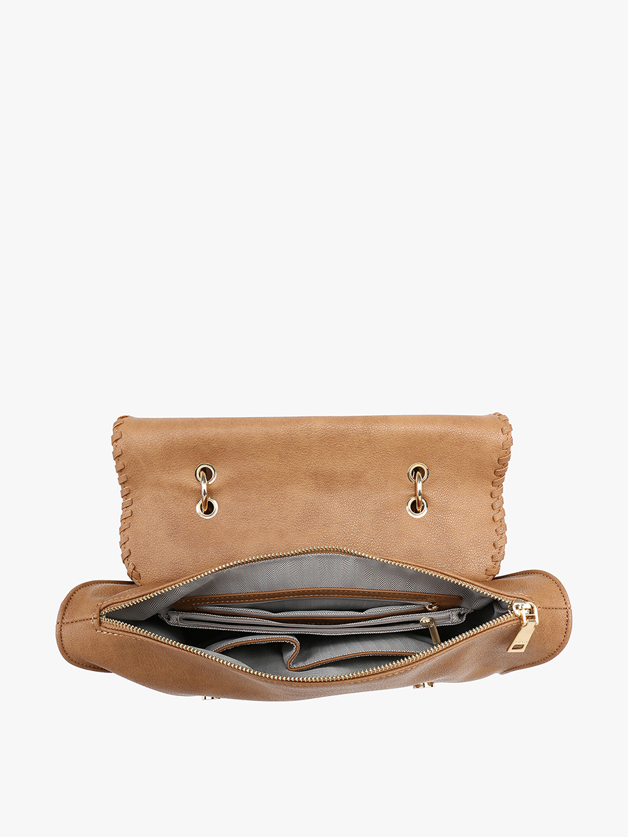 Cricket Vegan Studded Hobo/Tote - Jen & Co. vegan handbag