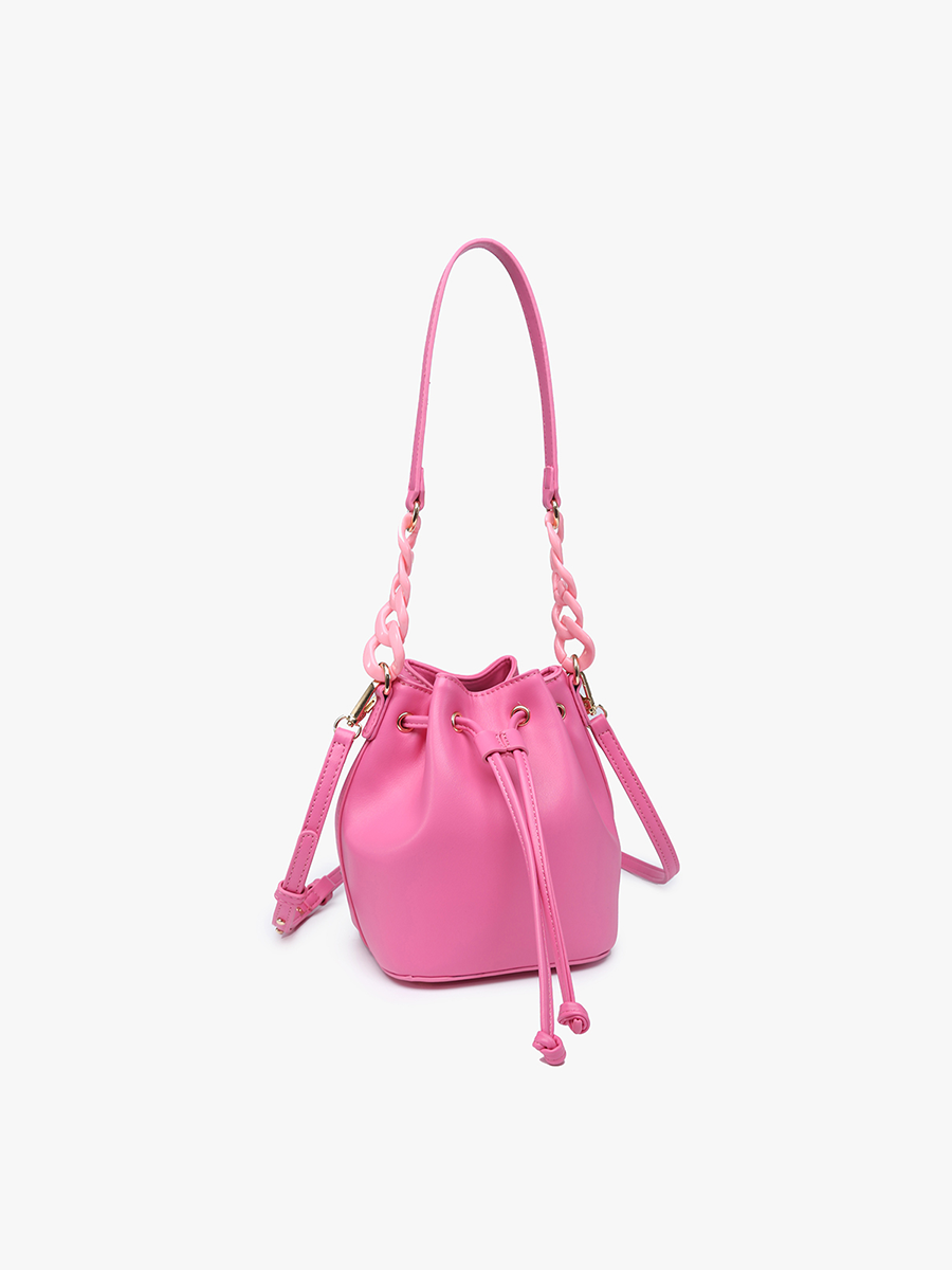 Cordelia Vegan Drawstring Bucket Bag