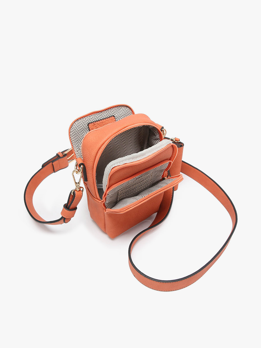 Parker Denim Crossbody - Jen & Co. vegan handbag